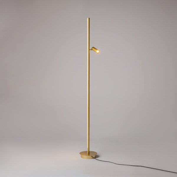 фото Торшер Maytoni Thin MOD395FL-L28BS3K, латунь