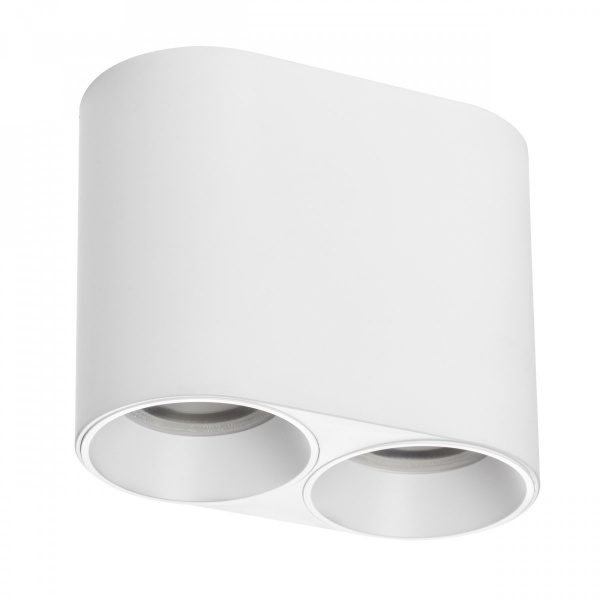 Рамка (светильник) PVC для LED-модулей 941хх и LED-ламп D50мм Rullo, белый Lightstar 213466