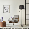 фото Торшер Maytoni Farel Z001FL-L3W-1B, черный