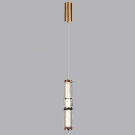 фото Сатин.латунь/терракот/черный Подвес LED 12W 4000K COLLIER L-VISION, арт. 5455/12L