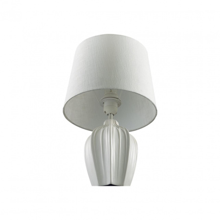 фото Белый, керамика/текстиль Настольная лампа E27 1*60W 220V SONA COMFI, арт. 8120/1T