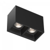 Потолочный светильник Maytoni Technical Alfa LED C065CL-02-L12W4K-B, черный