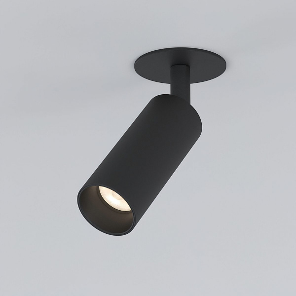 Встраиваемый поворотный светодиодный светильник Diffe 25039/LED, черный