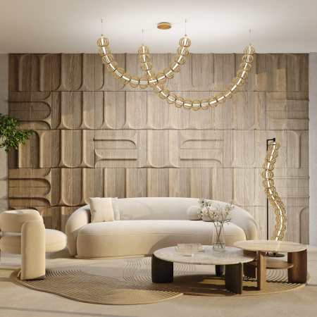 фото Торшер Maytoni Golden Cage MOD216FL-L38G3K, золото
