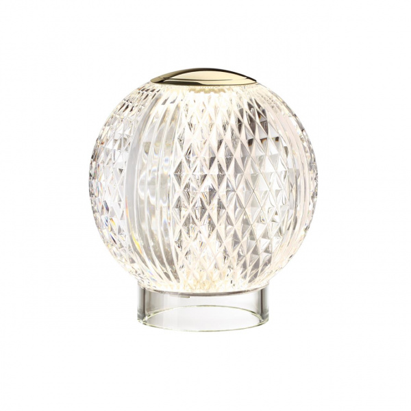Золотой/металл/акрил Настольный светильник LED 2W 4000K 180лм CRYSTAL L-VISION, арт. 5008/2TL