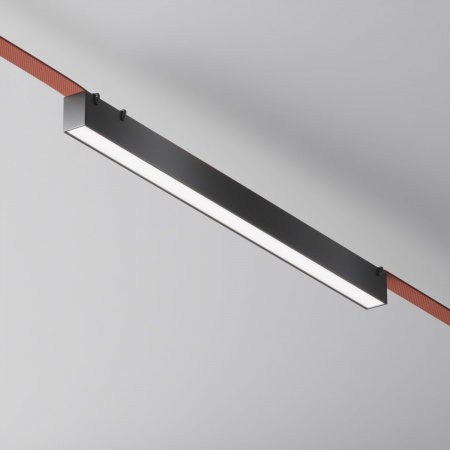 фото Трековый подвесной светильник Maytoni Technical Basis TR129B-24W4K-B, черный