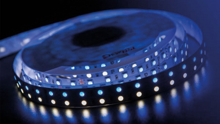 фото Лента светодиодная SWG 2x DSG 5050 RGB+DW 120L-V24-IP33, RGB+DWhite, 600 LED, 28,8 W/m, LUX, катушка 5 м