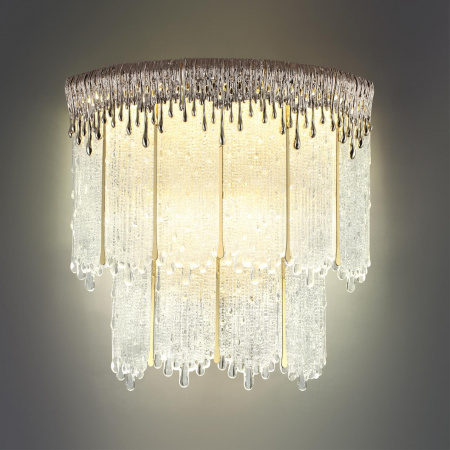 фото Золотой/прозрачный/стекло Бра LED 20W 3700K 1506Лм CLEO L-VISION, арт. 5091/20WL