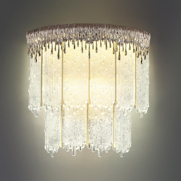 фото Золотой/прозрачный/стекло Бра LED 20W 3700K 1506Лм CLEO L-VISION, арт. 5091/20WL