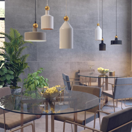 фото Темн.серый/золотой Подвес Е27 1*40W BOLLI PENDANT, арт. 4088/1