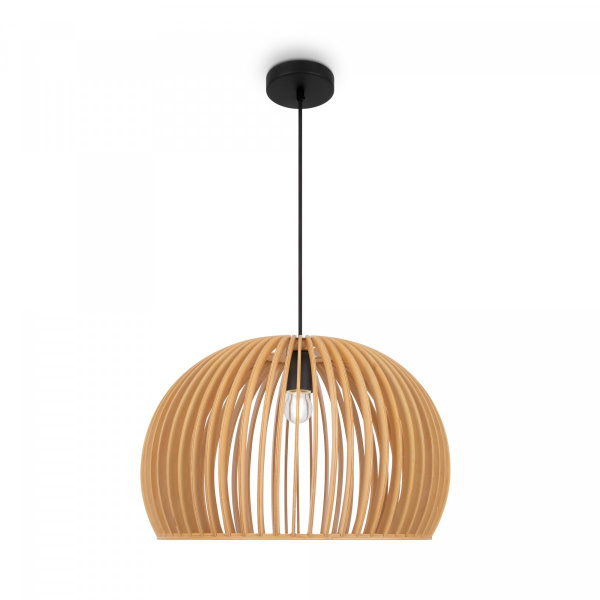 фото Подвесной светильник Maytoni Roots MOD195PL-01W1, черный