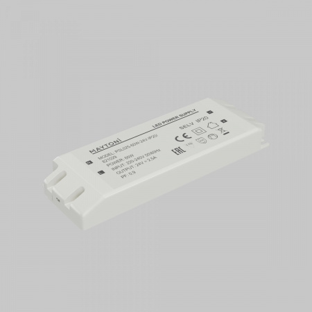 фото Источник напряжения PSL025 24В 60Вт IP20 Maytoni 821029, белый