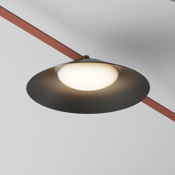фото Трековый подвесной светильник Maytoni Technical Campana TR127B-12W3K-B, черный