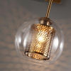 фото Античн.бронза/металл/прозрачный/стекло Подвес E27 1*40W CLOCKY PENDANT, арт. 4939/1