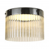 фото Черный/светл.янтарный/металл/стекло Потолочный светильник LED 24W 4000К 2715Лм PILLARI L-VISION, арт. 5047/24LC