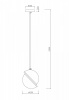 фото Подвесной светильник Freya Element FR5181PL-01CH, хром