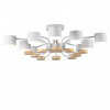 фото Белый, металл/дерево/пластик Потолочный светильник LED GX53 10*9W 220V RONDO COMFI, арт. 8196/10C