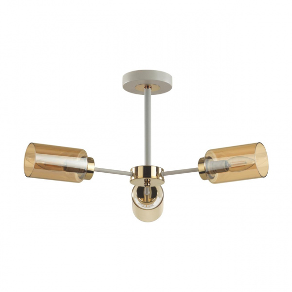 Белый, золотой Люстра потолочная E14 3*40W 220V DALLIN COMFI, арт. 5639/3C