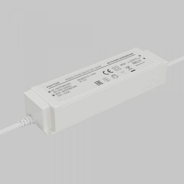 фото Источник напряжения PSL026 24В 150Вт IP67 Maytoni 822020, белый