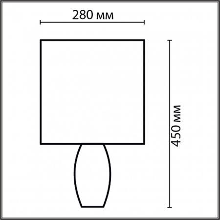фото Синий, керамика/текстиль Настольная лампа E27 1*60W 220V LAPUNA COMFI, арт. 8122/1T