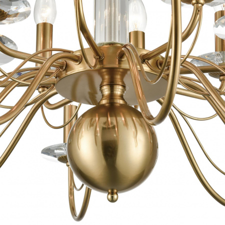 фото Медь, металл/стекло Люстра подвесная Е14 16*40W 220V INCANTO CLASSI, арт. 8033/16