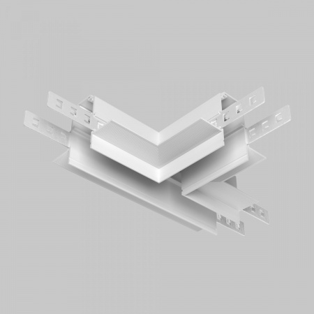 фото Коннектор Т-образный Exility встраиваемый под ГКЛ 9,5мм, белый Maytoni Technical TRA034CT-42W