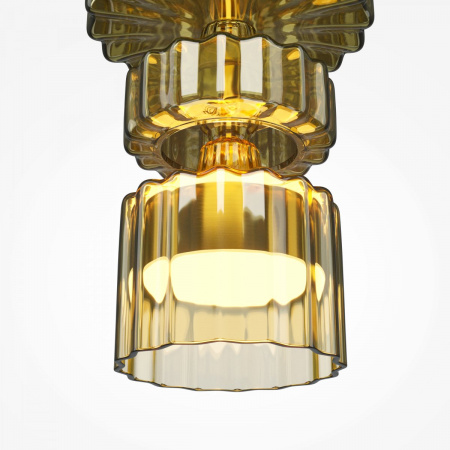 фото Подвесной светильник Maytoni Level MOD253PL-L18BS3K3, латунь