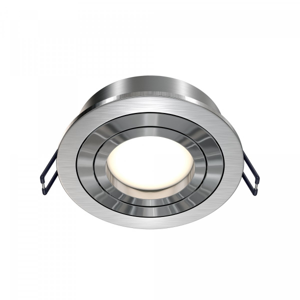 Встраиваемый светильник Maytoni Technical Atom DL023-2-01S, серебро