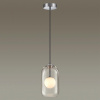 фото Хром/ белый/прозрачный/стекло Подвес G9 1*40W LOSTAR PENDANT, арт. 4953/1