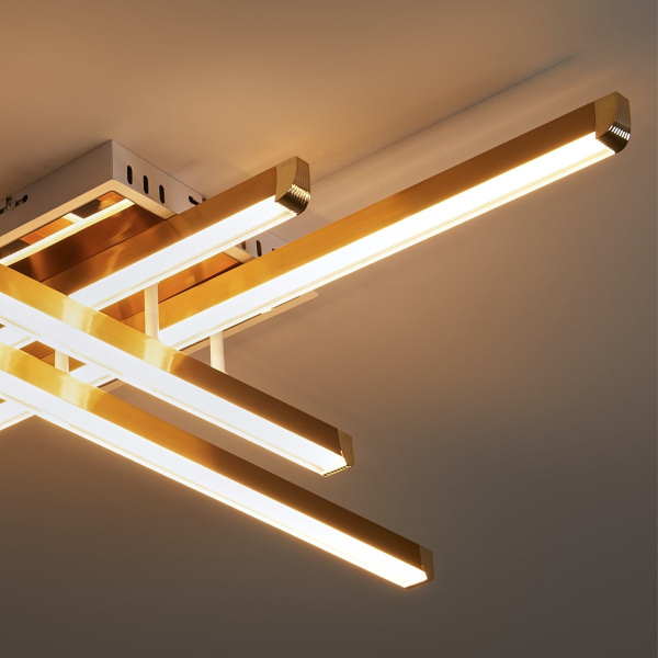 фото Потолочный светильник Freya FR6198CL-L88G, золото