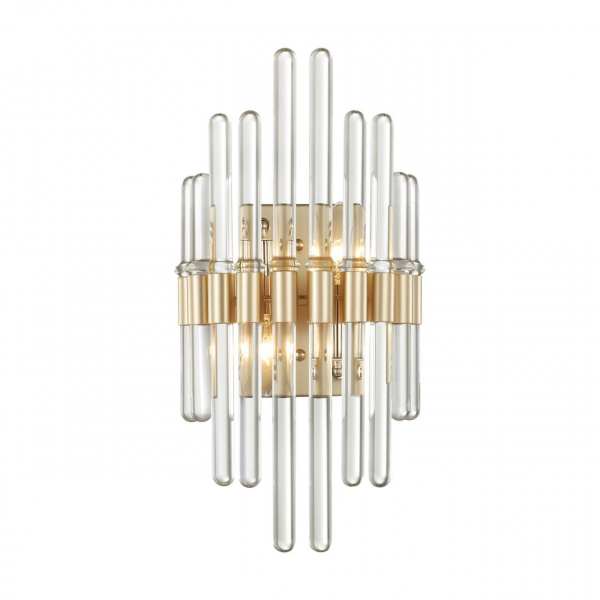 фото Золотой/стекло Бра E14 2*40W STIKA HALL, арт. 4988/2W