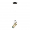 Золотой, чёрный Подвес GU10 LED 1*5W 220V CLAIRE MODERNI, арт. 3714/1