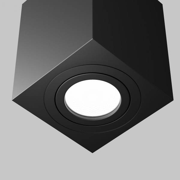 фото Потолочный светильник Maytoni Technical Atom C017CL-01B, черный