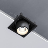 фото Потолочный светодиодный светильник поворотный Conner 8W 4000K чёрный 25087/LED