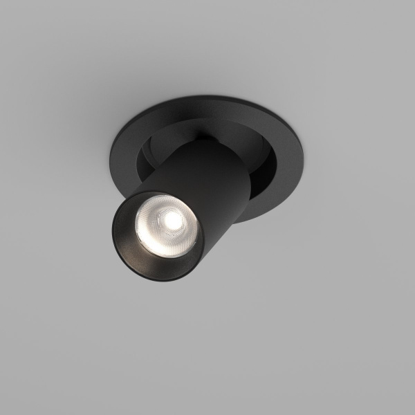фото Встраиваемый светильник Maytoni Technical FOCUS LED C071CL-7W4K-B, черный