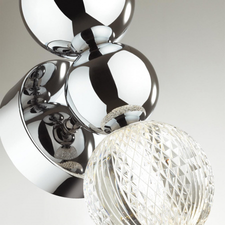 фото Хром/прозрачный/металл/акрил Бра LED 4W 4000K 230Лм CRYSTAL L-VISION, арт. 5007/4WL