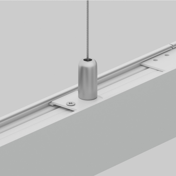 фото Крепление для троса 1шт Gravity белый Maytoni Technical TRA004HP-21W