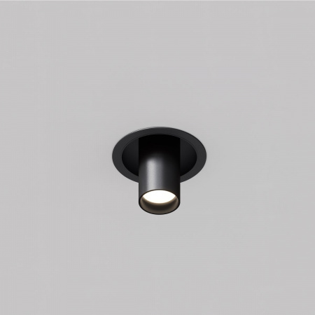 фото Встраиваемый светильник Maytoni Technical FOCUS S C048CL-01-GU10-B, черный