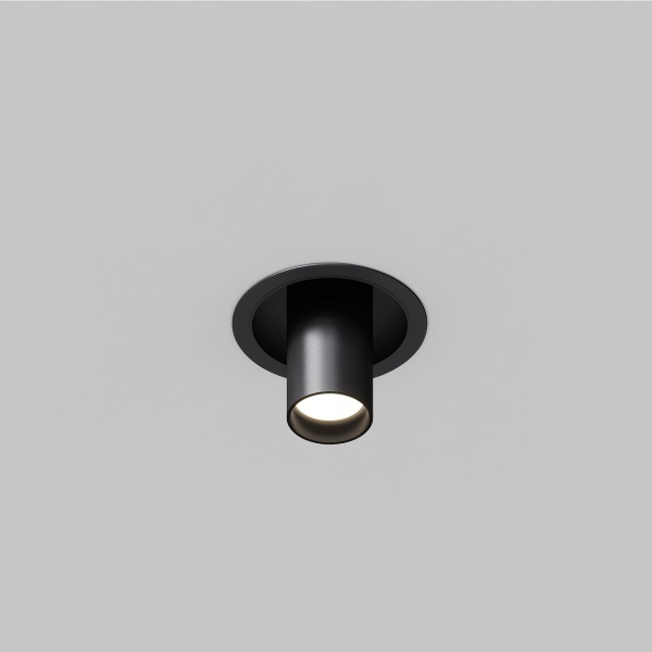 фото Встраиваемый светильник Maytoni Technical FOCUS S C048CL-01-GU10-B, черный