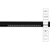 Магнитный трековый светильник Arte Lamp LINEA A4675PL-1BK