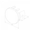 фото Mini Magnetic Заглушки для шинопровода Round 2шт 85202/00