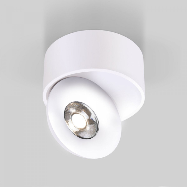 Накладной светодиодный светильник Glide белый 25100/LED