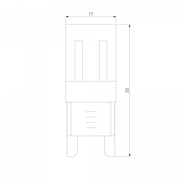 фото Светодиодная лампа JCD 7W 220V 3300K G9 BLG901