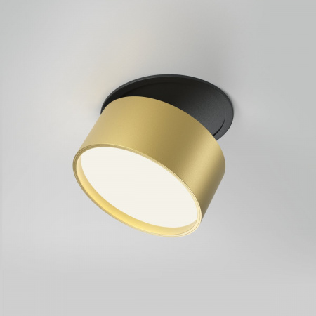 фото Встраиваемый светильник Maytoni Technical Onda DL024-12W4K-BMG, черный