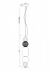 фото Подвесной светильник Maytoni Collar P069PL-L35CH3K, хром