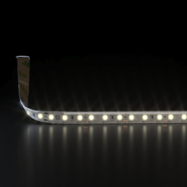 Светодиодная лента 12 В 14,4 Вт/м 60 Led/м 5050 IP65, теплый белый 3300К, 5 м