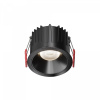 Встраиваемый светильник Maytoni Technical Alfa LED DL043-01-15W4K-RD-B-1, черный