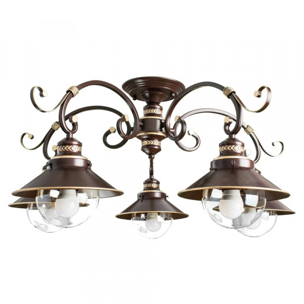 Потолочная люстра Arte Lamp GRAZIOSO A4577PL-5CK