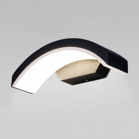 фото Пылевлагозащищенный настенный светодиодный светильник Asteria D IP54 1671 Techno LED черный