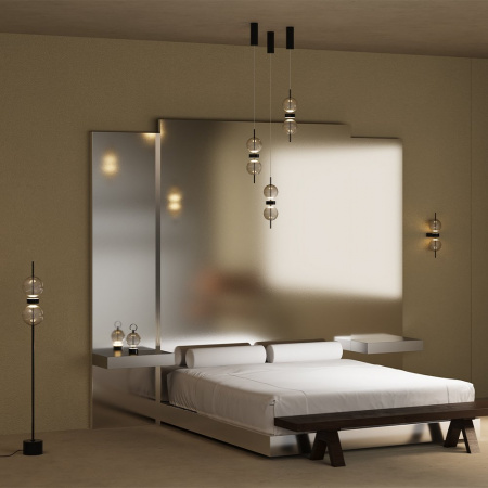 фото Аккумуляторный светильник Maytoni Double Moon MOD478RL-L3B3K, черный